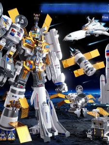 TIANHANYU | Educatively Assembling Transformable 5-in-1 Building Blocks Toy
