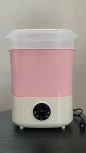 Baby yaya  เครื่องนึ่งขวดนม อุ่นนมได้ ตู้อบขวดนม เครื่องอบแห้งขวดนม มาพร้อมระบบอบแห้ง รุ่นดิจิตอล