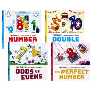 【Ready stock】Oxford The digits by Tony Bradman Number Jumble/The Perfect Number/Double the Fun/Odds VS Evens