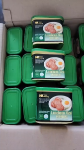 Namkwang Korean Luncheon Meat Hansung Canned Pork & Beef Premium Ham 340g 1Can