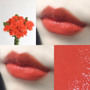 Coral Orange Vitality Orange Color Red Moisturizing Matte Finish Younger Fashion White Pregnant Women Can Use Affordable Plant Lipstick