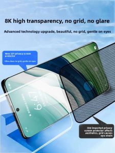 CHECKON | Kính Cường Lực Chống Nhìn Trộm và Gốm cho Huawei Pura70 Pura70pro Mate60pro P70ultra 50pro 40 Màn Hình Cong P50e