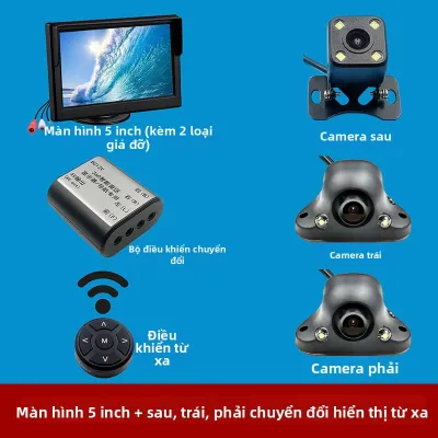 SHENGDAO | Hệ Thống Hỗ Trợ Điểm Mù Xe Ô Tô Điều Chỉnh 4 Chiều Có Tầm Nhìn Đêm Độ Phân Giải Cao