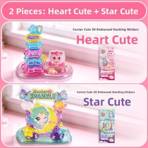 HPRETTY | 3D Crystal Sticker DIY Stickers