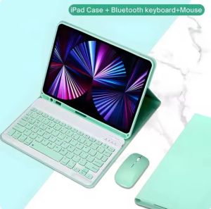 Bluetooth Tablets Keyboard Case For iPad Air 11 2025 Air 4 5 2021 10.2 9/8/7th 10.5 9.7 Air 3 2 Mini 1234567 Cover Funda