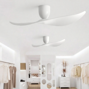 Minimalist Artistic Commercial Ceiling Fan DC Inverter Silent