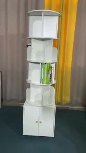 360 Degree Rotatable Floor-standing Bookshelf