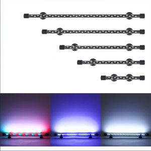 3.5W 6W không thấm nước bể cá cảnh Đèn LED dạng thanh đèn Dây Đèn xanh dương ánh sáng đổ bộ