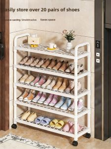 ZHUANJIAO | Durable Small Multi-level Simple Shoe Rack for Dormitory Use