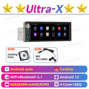 For VW Volkswagen Caravelle 3 Transporter Multivan T25 T3 Vanagon 1980-1992 CarPlay Android 1Din Car Stereo GPS Multimedia Radio
