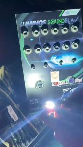 Lampu Motor Bebek Matic Putih h6 LED LUMINOSLED ECO9 SEPASANG