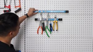 8/12/18/24\" Magnetic Tool Holder Bar Racks Metal Magnet Storage Tool Organizer Set with Mounting Brackets & Screws