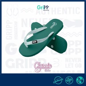 GriPP - Classic Green Auntum Blue Star Sandal Jepit