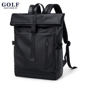 GOLF QUALITY Oxford Cloth Large Capacity Backpack for Men 16 inch Laptop Backpack High Quality Travel Fashion Camping Backpack Male Business Style Dual Shoulder Bag School College Bag Lightweight