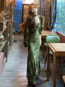 CAOZIMUYI | French Style Vintage Long Dress