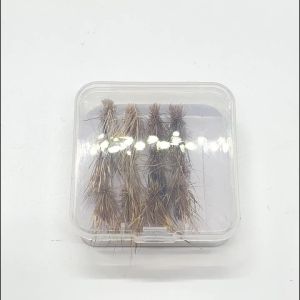 12pcs Dry Fly Fishing Lures Hand-Tied Natural Materials Highly Effective Flies Outdoor Fly Fishing Bass and Trout