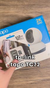 TP-Link Tapo TC72 Pan/Tilt 2K 4MP 360° Home Security Indoor Wi-Fi CCTV Camera