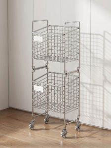 Moveable Multi-layer Dirty Clothes Storage Basket
