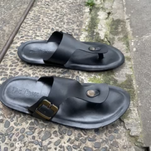 Sandal Kulit Sapi Asli Pria – Handmade Premium Cibaduyut