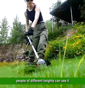 Electric Lawn Mower Rechargeable Lithium Battery Grass Cutter Cordless Grass Trimmer Portable Wireless Grass Cutter Trimmer Portable Original