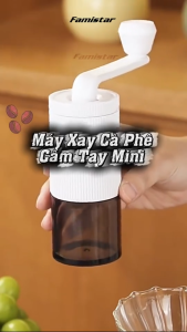 Máy Xay Cà Phê Cầm Tay Lõi Gốm Không Sinh Nhiệt Giữ Trọn Hương Vị Cà Phê Nhỏ Gọn Dễ Mang Đi