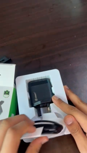 BM 01 Penyesuai Kuasa 120W Type-C & Micro USB | Pengecasan Super Pantas & Mudah Alih | Termasuk Kabel | Untuk Android | Waranti 1 Tahun