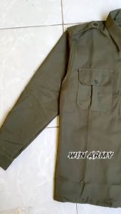Kemeja Lapangan Tactical Panjang / Kemeja Reskrim / Kemeja BUMN / Kemeja Lapangan Bahan Drill Katun / Kemeja Kantor / Kemeja Outdoor Premium