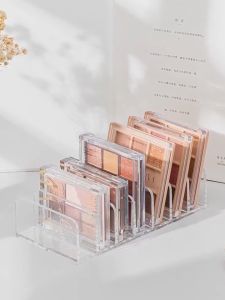 BOSSLU Kotak Penyimpanan Lipstick 8 Slot Kosmetik Vertical Acrylic Storage Box Eyeshadow