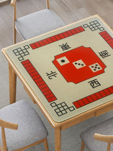 Mahjong Table Cloth Tablecloth Silencer Non Slip For Home Hand Rub Thickened Soundproof Mahjong Mat Square Table Cover Mahjong Blanket