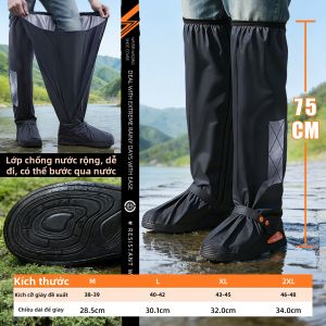 KeyRu | Bao Chân Chống Nước Cao Cổ Không Trơn Bền Đeo