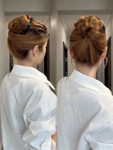 Broken Hair Organize Fantastic Bows Hair Comb Princess Hairstyle Bangs Comb Reverse Insert Barrettes Hairpin Comb Hairpin Hair Accessories Headdress