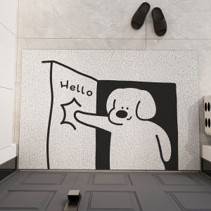 Thảm Đệm Cửa Nhà Chống Bẩn Thảm Đệm Cửa Nhà Ngoài Trời Chống Trượt PVC Thảm Đệm Cửa Nhà Hiện Đại Tối Giản Không Cần Giặt