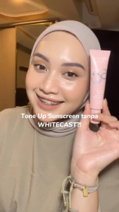 [New!] Wardah UV Shield Tone Up Sunscreen SPF 50+ PA+++ 30 ml - Sunscreen Wajah - Mencerahkan Wajah - Samarkan Noda Hitam