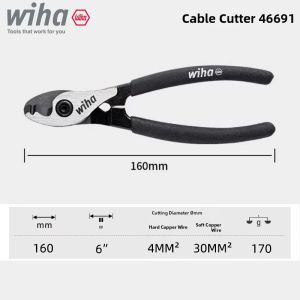 Wiha | Compact Multi-functional Cable Cutter 6inch