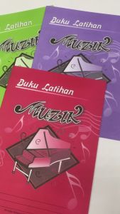 Music Manuscript book Buku Latihan Muzik Music Practice Book for Students