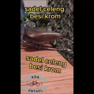 SADEL SEPEDA ONTHEL BROWN JOK SEPEDA ONTHEL SADEL ONTHEL BESI KROM BESAR GAGAH