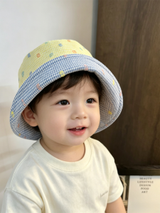 Dopamine Dual-sided Fisherman Bucket Hat Sun Protection