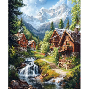 Kayou | Oil Painting By Number Beach Landscape Home Decor Modern Picture By Number Drawing on Canvas HandPainted DIY Gift Unframed