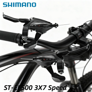 SHIMANO ACERA ALTUS EF500 3x7V 3x8S Groupset - EZ FIRE PLUS Shift Brake Lever 2-Finger Lever Size 3x7 Speeds Original Parts