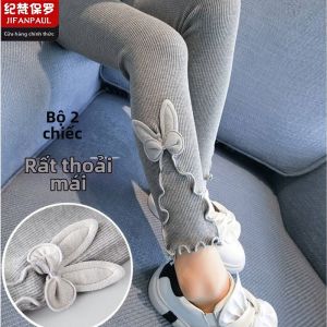 JIFANPAUL | Quần Leggings Mỏng Cho Bé Gái