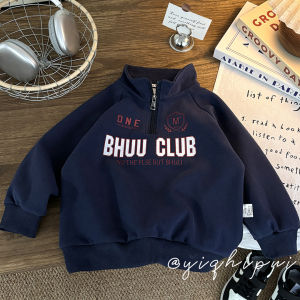 JIFANPAUL | Autumn Winter Kids Hoodie Tunic Turtle Neck