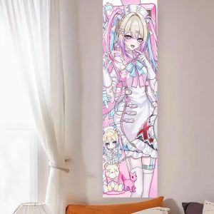 hot toys | Y2K Kawaii Hồng Chữ Thập Đỏ Mũ Y Tá In Hình Rèm Cửa Bộ Dọc Vải Bảng Điều Khiển Tối Giản Ngọt Ngào Trang Trí Cho Gia Đình