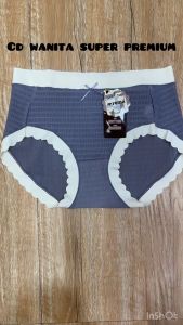 6 12 PCS Celana Dalam/CD Wanita/Perempuan/Cewek FEMA 7392 Bahan RAJUT SEAMLESS ALL SIZE(M Fit To XXL)