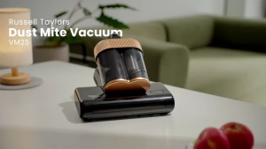 Russell Taylors Handheld Dual-Canister Dust Mite Vacuum Cleaner VM25