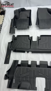 TPE Extended Deep Dish Matting for Suzuki Ertiga 2019 Onwards Model High Quality OEM Mats Car Floor Matting Bose Car Accessories Floor Liner