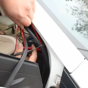 Emika Choice 12M 20M B Type Car Door Silence Scheme Rubber Seal Sound Proof Auto Dustproof Bar