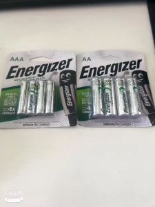Energizer Power Plus AA / AAA 1.2V NiMH Rechargeable Battery Batteries 2000/800 mAh（Card）