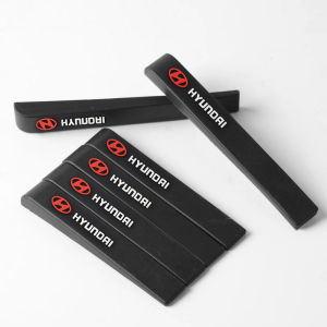 Hyundai | 6Pcs Car Anticollision Rubber Strip Door Anti Scratch Stickers For Hyundai IONIQ Sonata Elantra Grandeur i20 i10 SantaFe i30