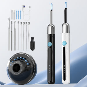 WiFi Otoscope 4.2mm 1080P Camera for iOS/Android Ear Picker with Ear Spoon Base  Endoscope Ear Clean with Ear Wax Removal Tools