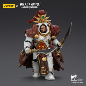 JOYTOY | Warhammer White Scars Khans Command Squad & Khirby-Khan Model Figure